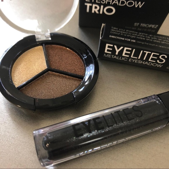 ✨Eyeshadow trio+Metallic Shadow combo✨ - Picture 2 of 3